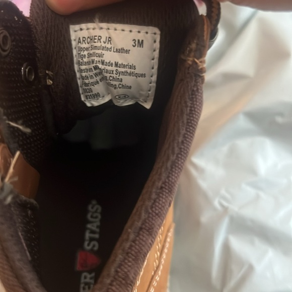 Boys Deer Stags Archer Jr dress boots in 3M, only tried on. - Picture 8 of 8